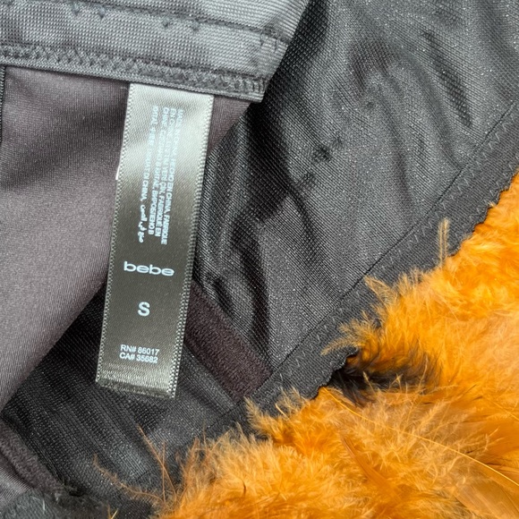 Vintage Bebe Boho Bustier with Sequins and Feather details NWT Size Small - Picture 10 of 15